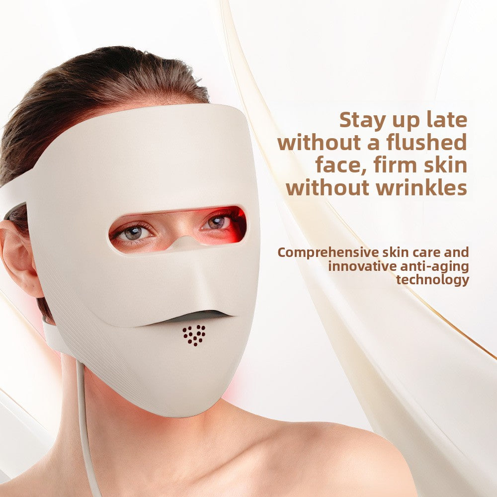 LED Red Light Therapy Face Mask Anti-Aging Collagen