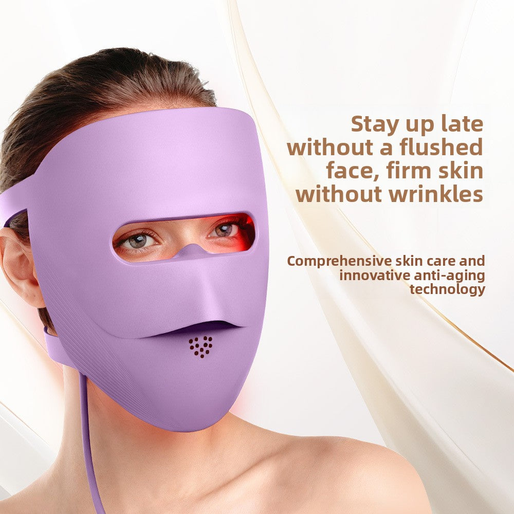 LED Red Light Therapy Face Mask Anti-Aging Collagen